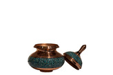 شکلات خوری مس وفیروزه طرح ۳