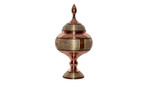 شکلات خوری مس وخاتم پایه دار