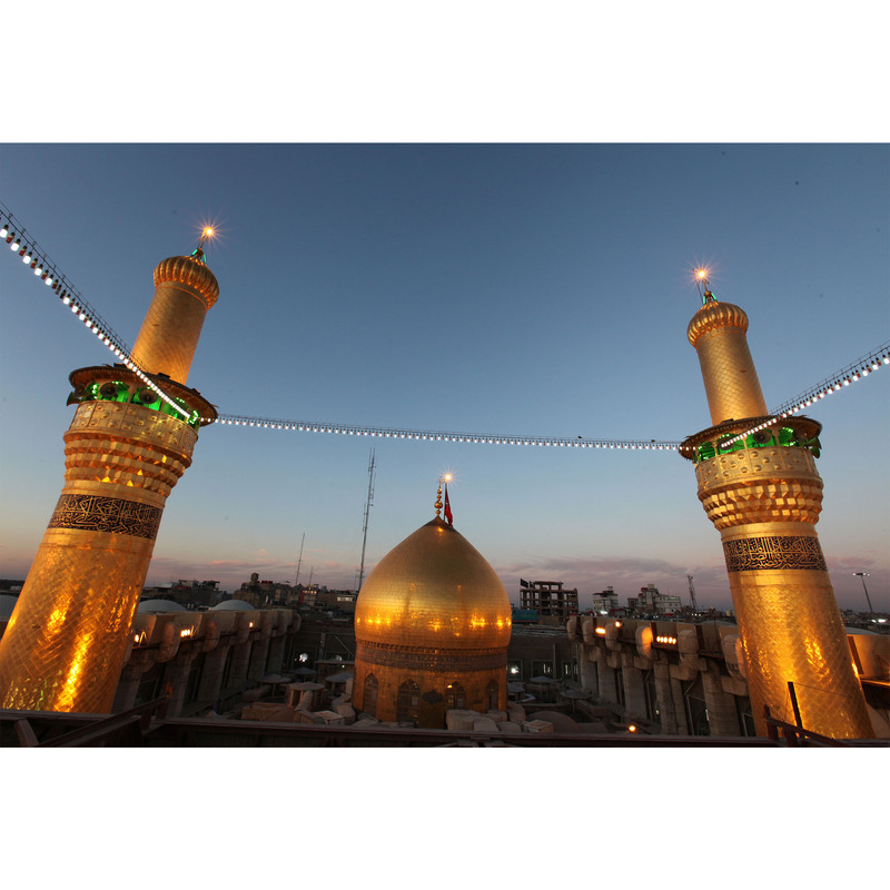 تابلو شاسی طرح حرم امام حسین مدل T2409