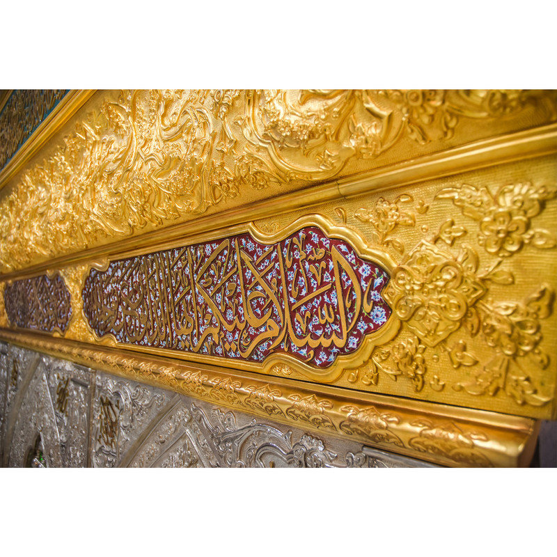 تابلو شاسی طرح ضریح حرم امام حسین مدل T2487