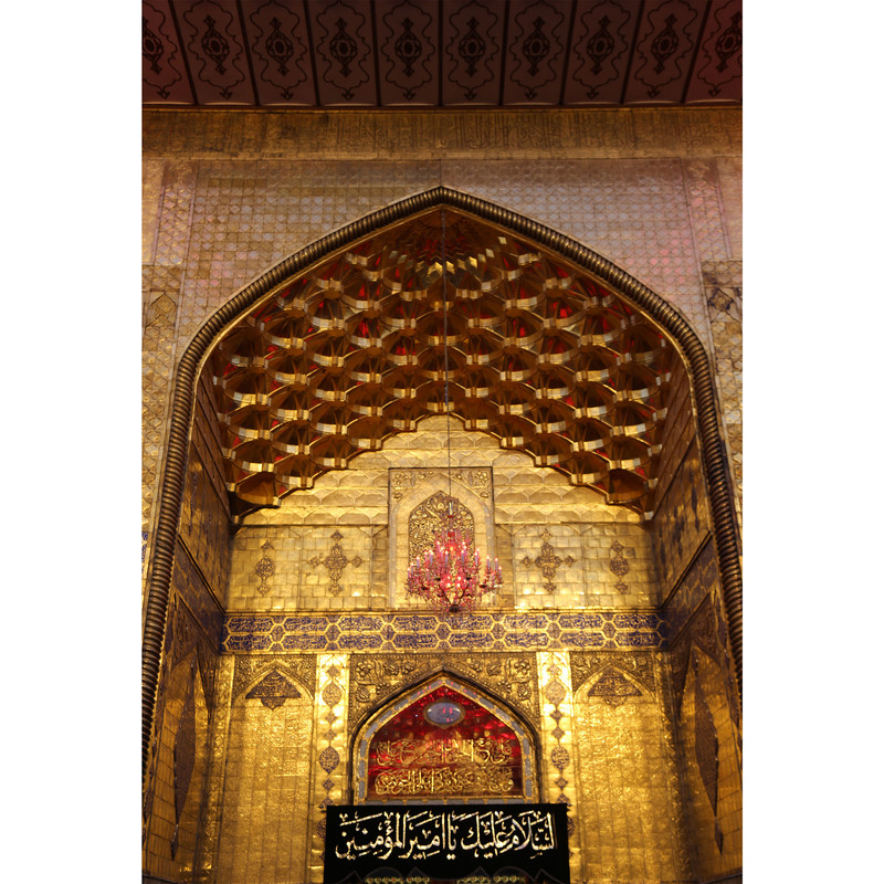 تابلو شاسی مدل حرم امیر المومنین کد T4087