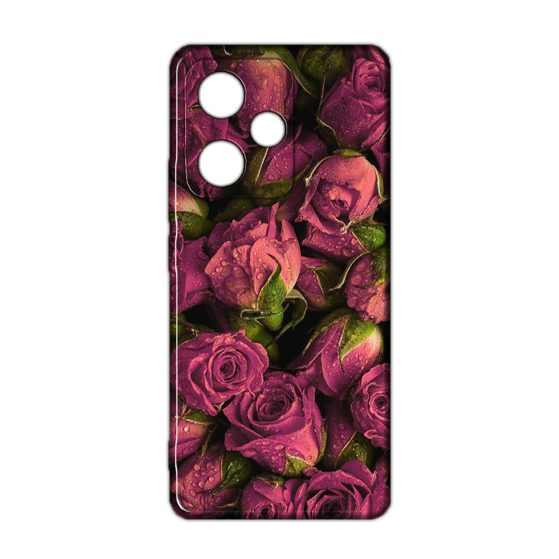 کاور مدل گل کد 012 مناسب برای گوشی موبایل شیائومی Redmi 13