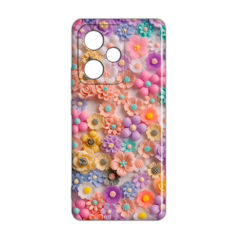 کاور مدل گل کد 320 مناسب برای گوشی موبایل شیائومی Redmi 13
