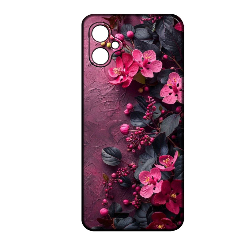 کاور طرح گل کد 336 مناسب برای گوشی موبایل سامسونگ Galaxy A06