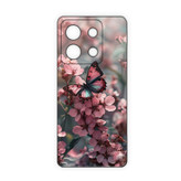 کاور مدل گل و پروانه کد 468 مناسب برای گوشی موبایل شیائومی Redmi Note 13 Pro 4G / Poco M6 Pro 4G