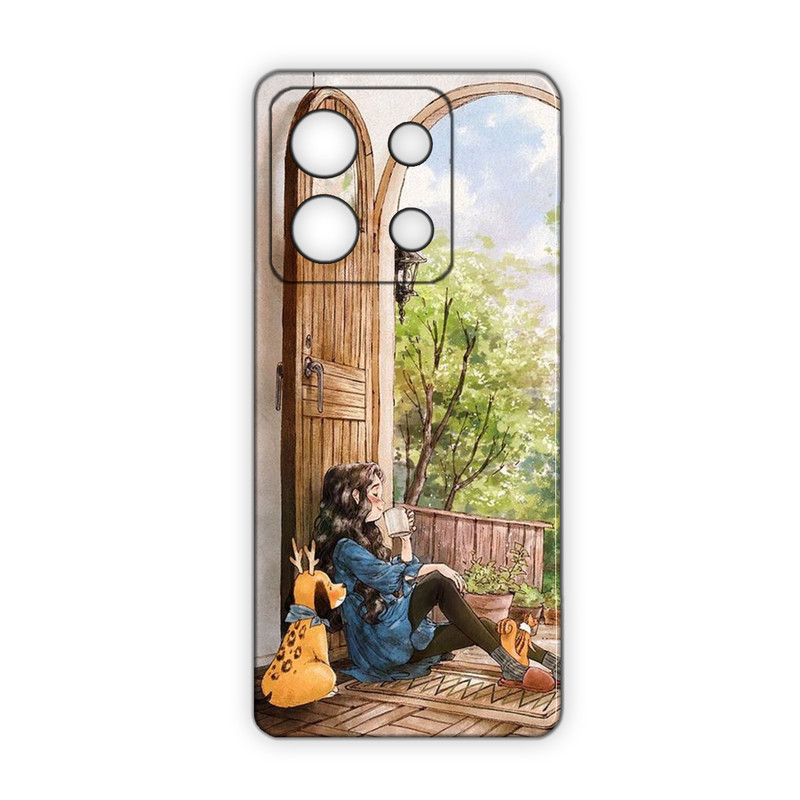 کاور مدل دخترانه کد 299 مناسب برای گوشی موبایل شیائومی Redmi Note 13 4G