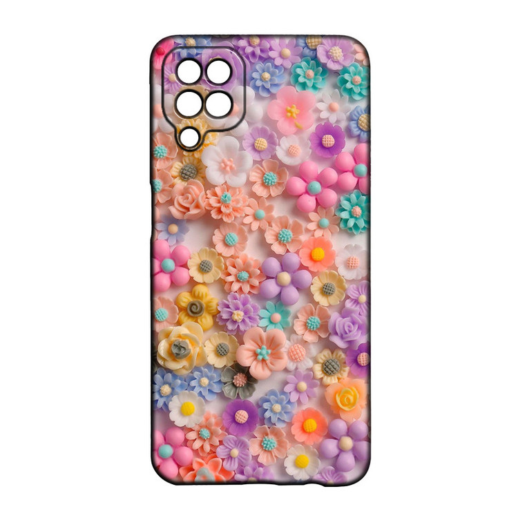 کاور طرح گل کد 320 مناسب برای گوشی موبایل سامسونگ Galaxy A12 / M12 / F12