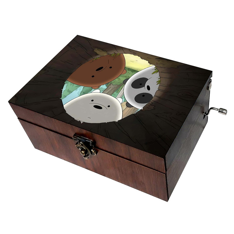 جعبه موزیکال مدل خرس کله پوک کد B074
