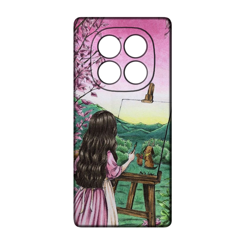 کاور طرح دخترانه کد 284 مناسب برای گوشی موبایل شیائومی Redmi Note 14 Pro Plus