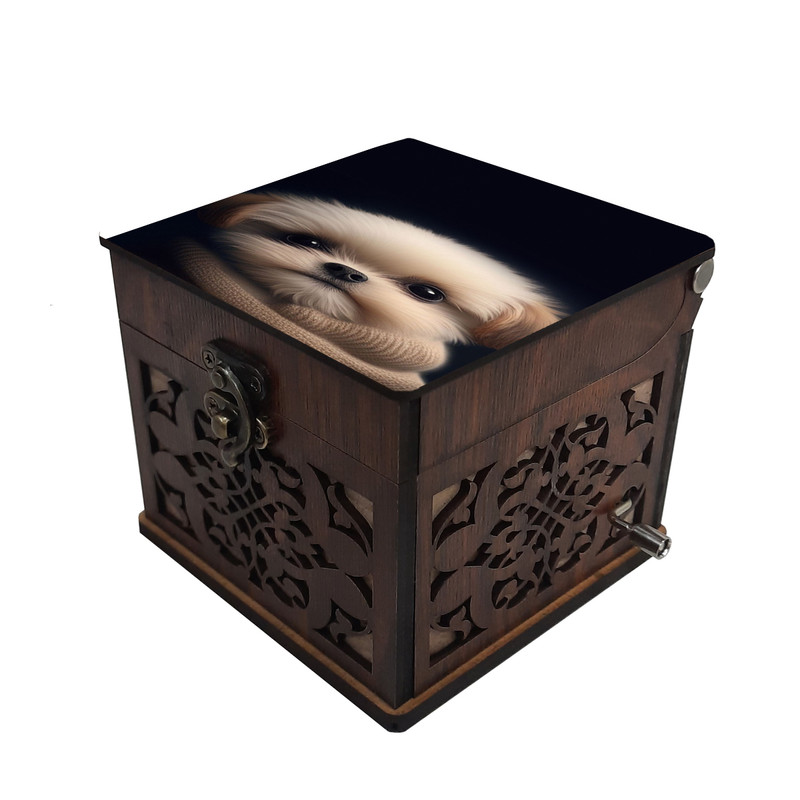 جعبه موزیکال مدل  سگ کد S248