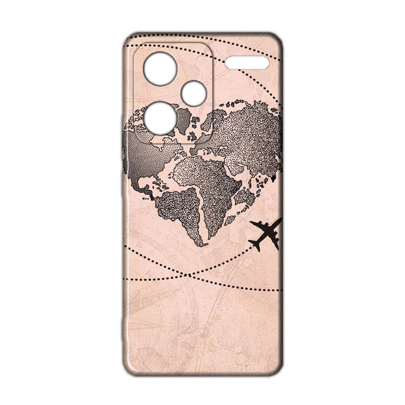 کاور مدل قلب کد 104 مناسب برای گوشی موبایل شیائومی Redmi Note 13 Pro Plus
