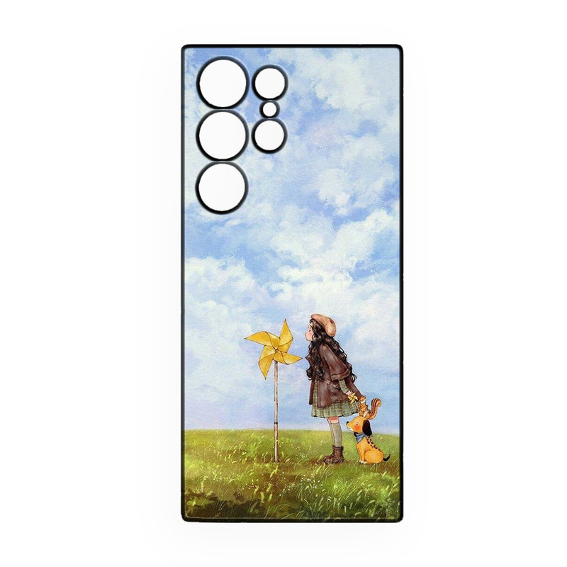 کاور طرح دخترانه کد 289 مناسب برای گوشی موبایل سامسونگ Galaxy S23 Ultra