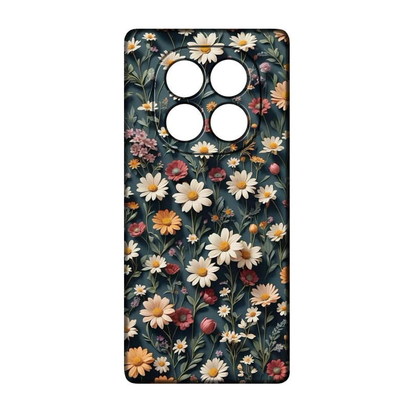 کاور طرح گل کد 306 مناسب برای گوشی موبایل شیائومی Redmi Note 14 Pro 5G