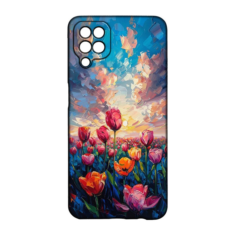 کاور طرح گل کد 337 مناسب برای گوشی موبایل سامسونگ Galaxy A12 / M12 / F12