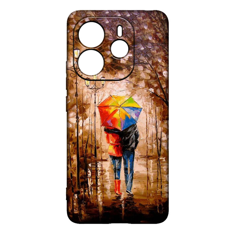 کاور طرح عاشقانه کد 50 مناسب برای گوشی موبایل شیائومی Redmi Note 14 4G