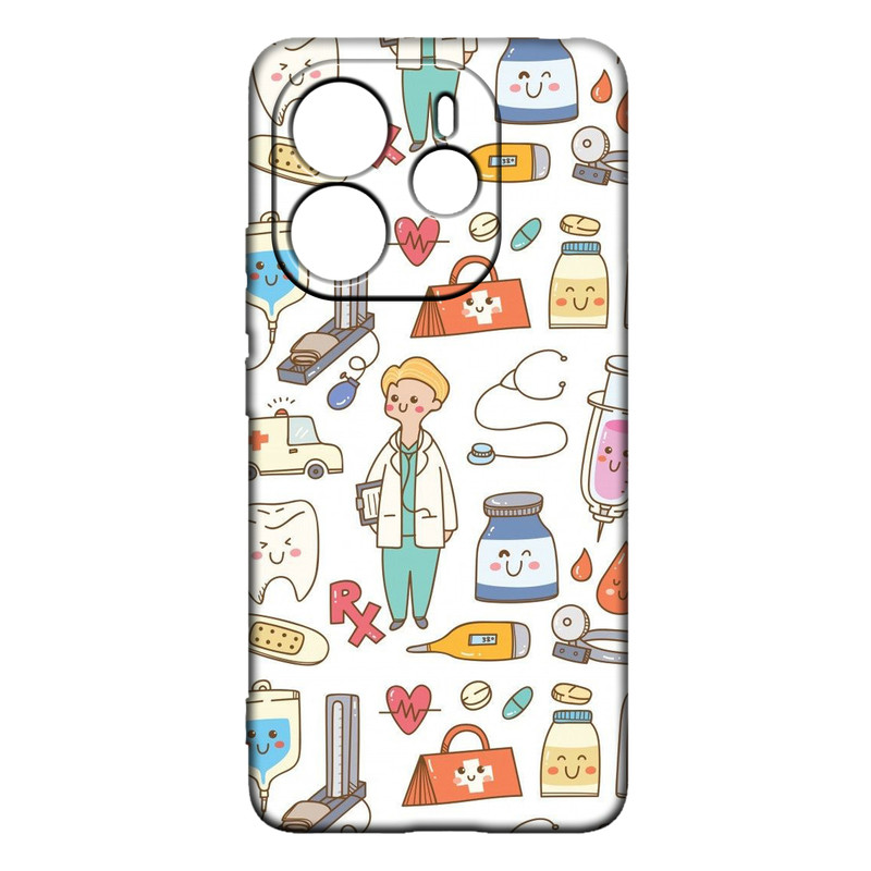 کاور طرح دکتر کد 25 مناسب برای گوشی موبایل شیائومی Redmi Note 14 4G