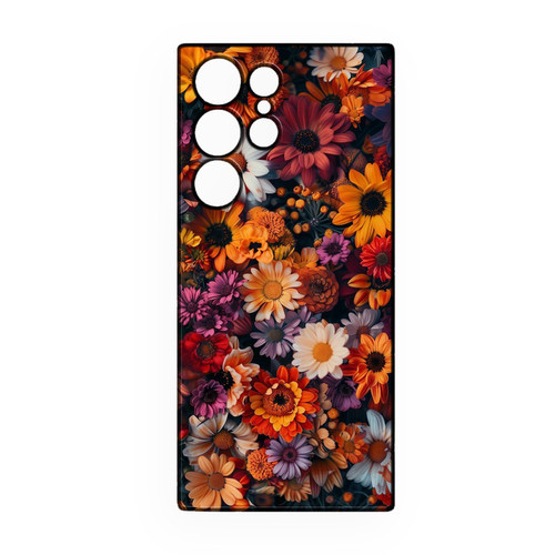 کاور طرح گل کد 307 مناسب برای گوشی موبایل سامسونگ Galaxy S21 Ultra