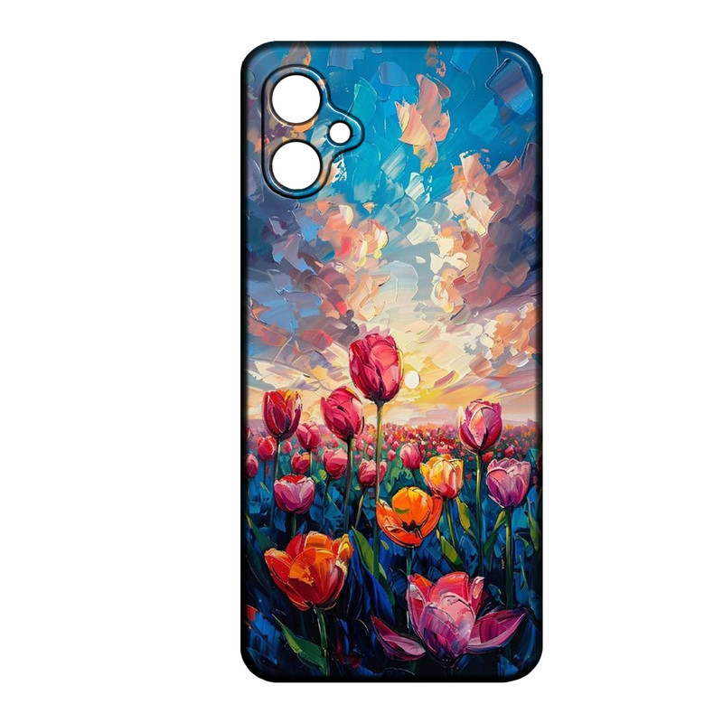 کاور طرح گل کد 337 مناسب برای گوشی موبایل سامسونگ Galaxy A05