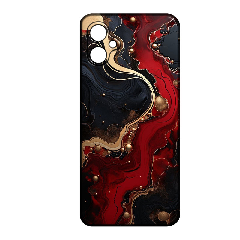 کاور طرح ماربل کد 406 مناسب برای گوشی موبایل سامسونگ Galaxy A06