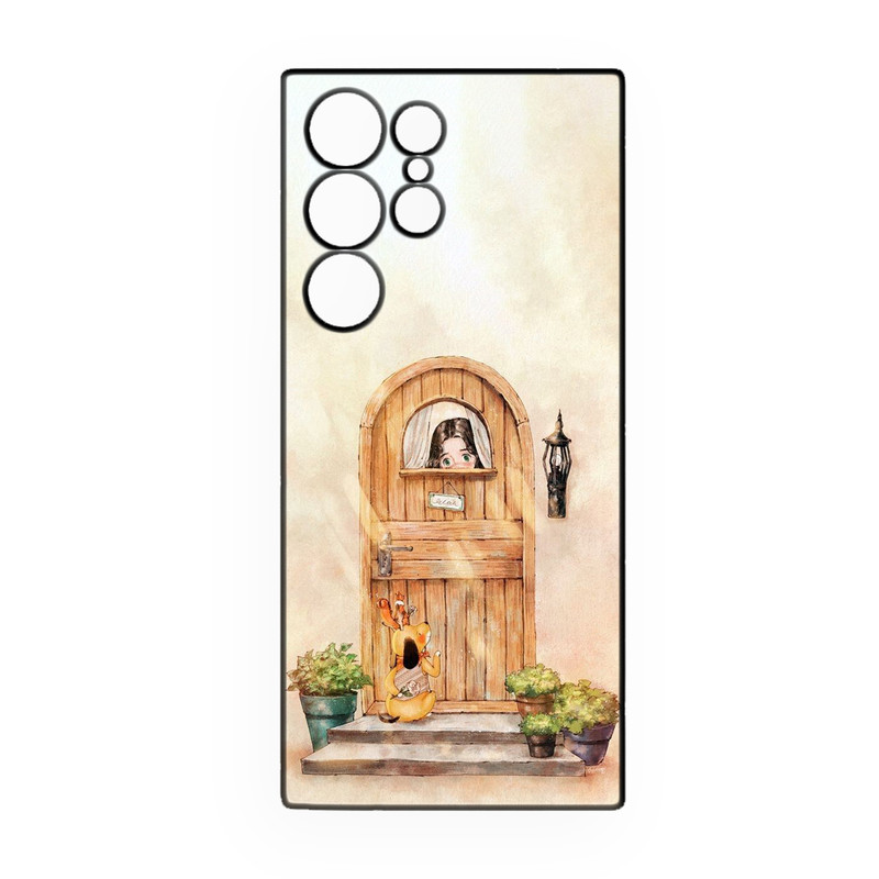 کاور طرح دخترانه کد 247 مناسب برای گوشی موبایل سامسونگ Galaxy S25 Ultra