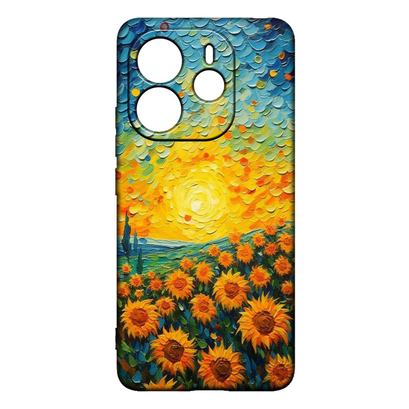 کاور طرح ونگوگ کد 363 مناسب برای گوشی موبایل شیائومی Redmi Note 14 4G