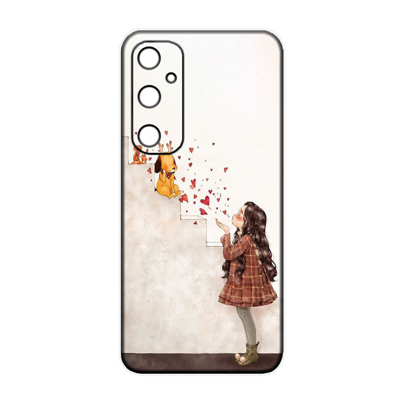 کاور طرح دخترانه کد 250 مناسب برای گوشی موبایل سامسونگ Galaxy A36