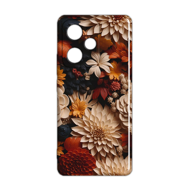 کاور مدل گل کد 304 مناسب برای گوشی موبایل شیائومی Redmi 13