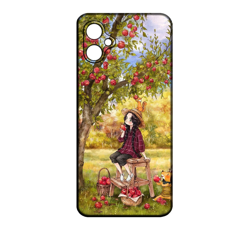 کاور طرح دخترانه کد 298  مناسب برای گوشی موبایل سامسونگ Galaxy A04