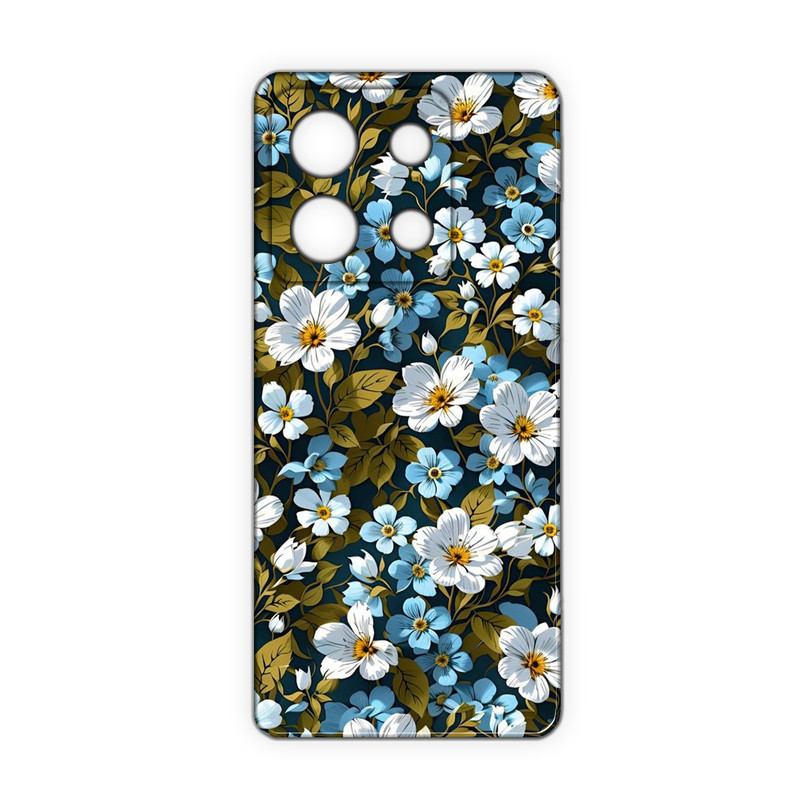 کاور مدل گل کد 308 مناسب برای گوشی موبایل شیائومی Redmi Note 13 Pro 4G / Poco M6 Pro 4G