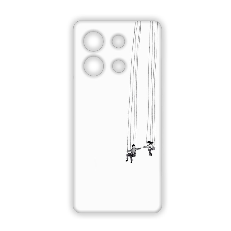 کاور مدل عاشقانه  کد 123 مناسب برای گوشی موبایل شیائومی Redmi Note 13 4g