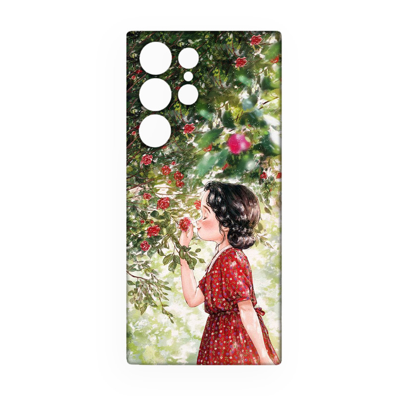 کاور مدل دخترانه کد 005 مناسب برای گوشی موبایل سامسونگ galaxy s22 ultra