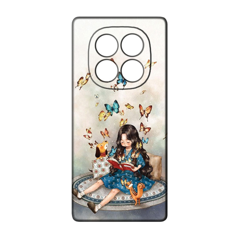 کاور طرح دخترانه کد 46 مناسب برای گوشی موبایل شیائومی Redmi Note 14 Pro 5G