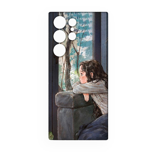 کاور طرح دخترانه کد 59 مناسب برای گوشی موبایل سامسونگ Galaxy S21 Ultra