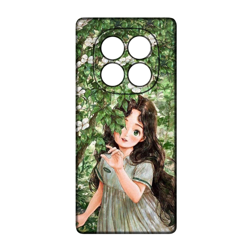 کاور طرح دخترانه کد 297 مناسب برای گوشی موبایل شیائومی Redmi Note 14 Pro Plus