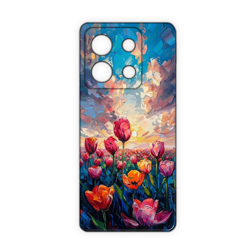 کاور مدل گل کد 337 مناسب برای گوشی موبایل شیائومی Redmi Note 13 4G
