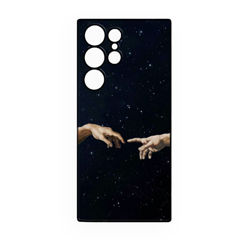 کاور طرح دست آفرینش کد 373 مناسب برای گوشی موبایل سامسونگ Galaxy S22 Ultra