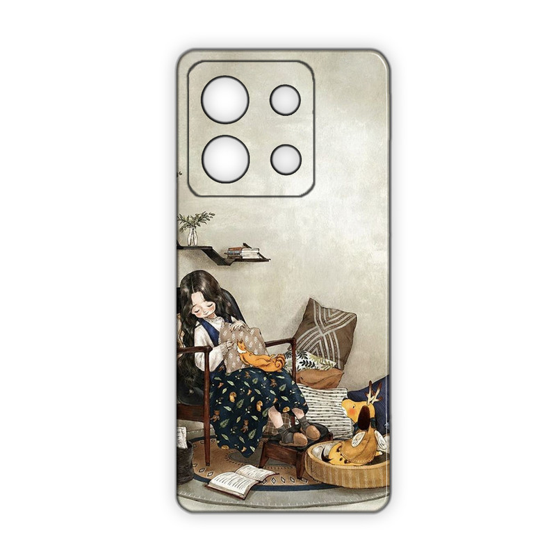 کاور مدل دخترانه کد 274 مناسب برای گوشی موبایل شیائومی Redmi Note 13 4G