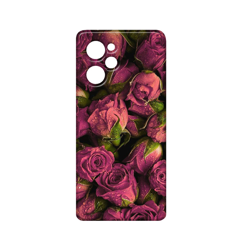 کاور مدل گل کد 012 مناسب برای گوشی موبایل شیائومی  redmi note 12pro 5g