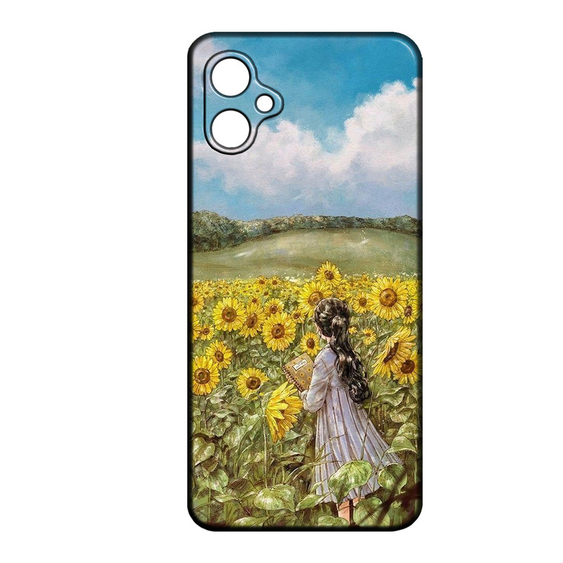 کاور طرح دخترانه کد 240 مناسب برای گوشی موبایل سامسونگ Galaxy A07