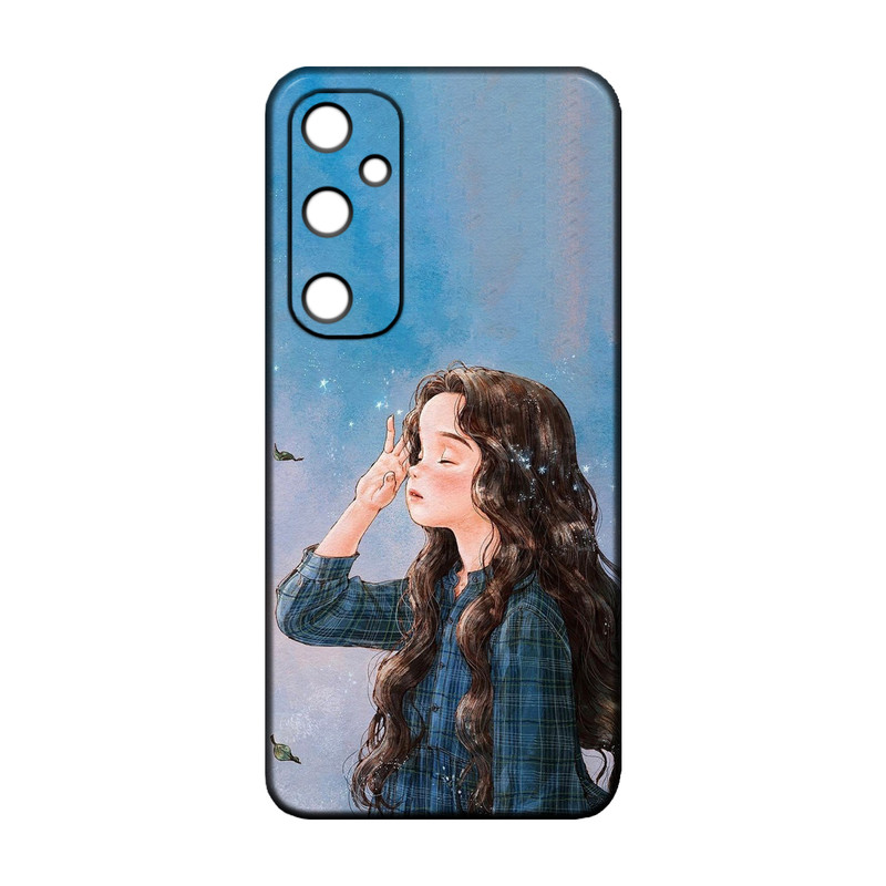 کاور طرح دخترانه کد 134 مناسب برای گوشی موبایل سامسونگ Galaxy A17