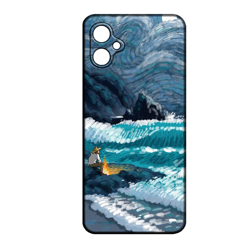 کاور طرح ونگوگ کد 366 مناسب برای گوشی موبایل سامسونگ Galaxy A07