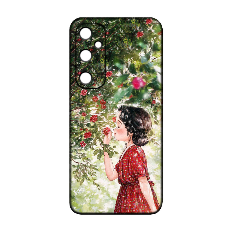 کاور طرح دخترانه کد 5 مناسب برای گوشی موبایل سامسونگ Galaxy A17