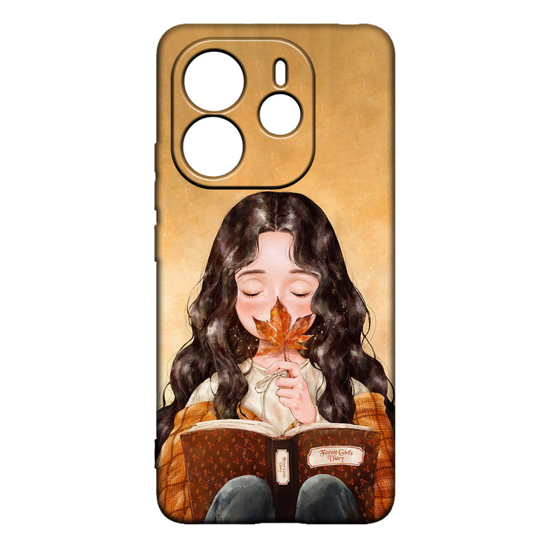 کاور طرح دخترانه کد 178 مناسب برای گوشی موبایل شیائومی Redmi Note 14 4G