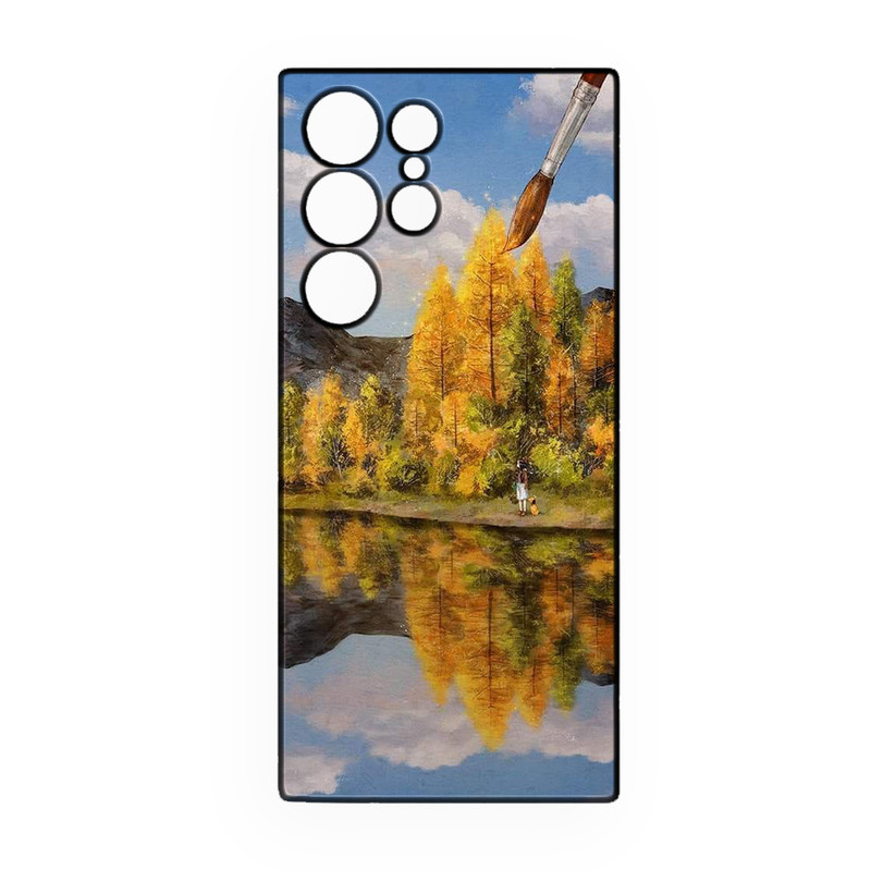 کاور طرح دخترانه کد 234 مناسب برای گوشی موبایل سامسونگ Galaxy S21 Ultra