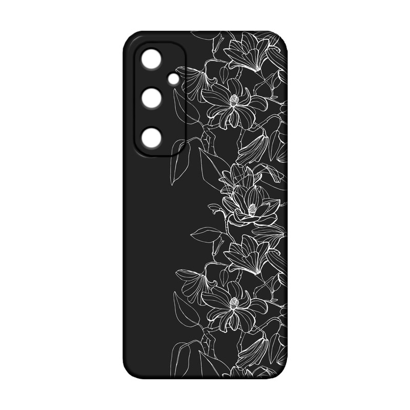 کاور  طرح گل کد 007 مناسب برای گوشی موبایل سامسونگ Galaxy S24 Fe