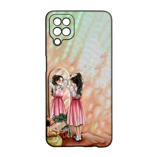 کاور طرح دخترانه کد 232 مناسب برای گوشی موبایل سامسونگ Galaxy A22 4g