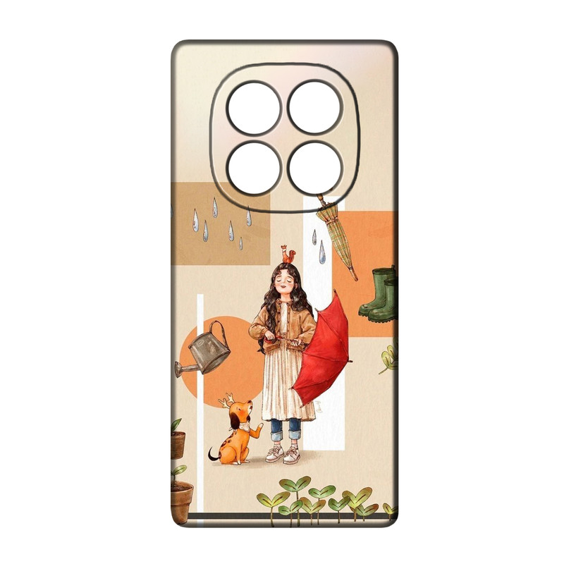 کاور طرح دخترانه کد 277 مناسب برای گوشی موبایل شیائومی Redmi Note 14 Pro Plus