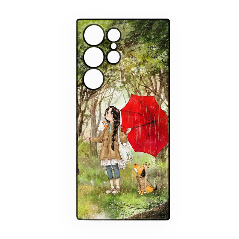 کاور طرح دخترانه کد 259 مناسب برای گوشی موبایل سامسونگ Galaxy S24 Ultra