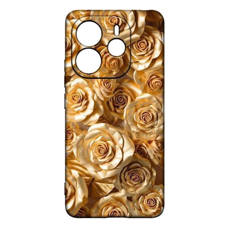 کاور طرح گل کد 311 مناسب برای گوشی موبایل شیائومی Redmi Note 14 4G