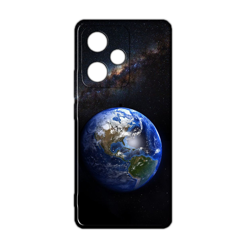 کاور مدل کره زمین کد 065 مناسب برای گوشی موبایل شیائومی Redmi 13